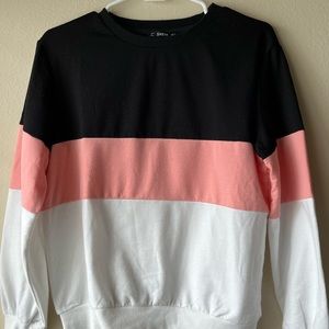 Striped sweatshirt